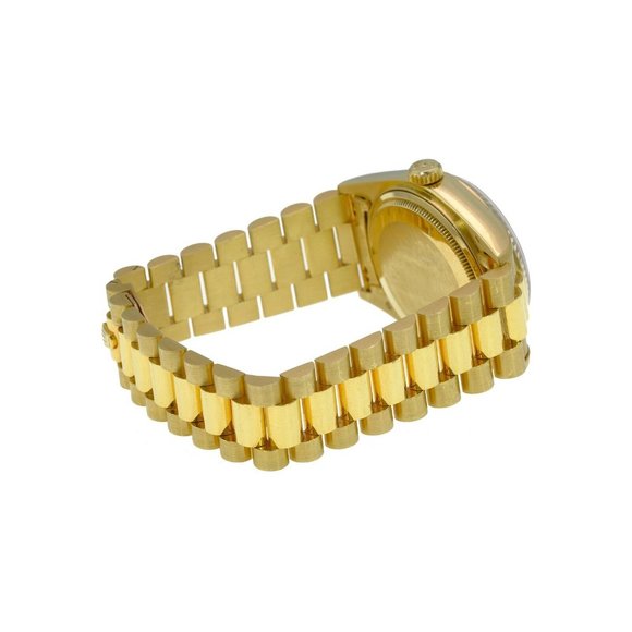 Rolex Mens Day-Date President Watch 18KY Solid Gold Champagne Dial 18038 MINT - Picture 9 of 12